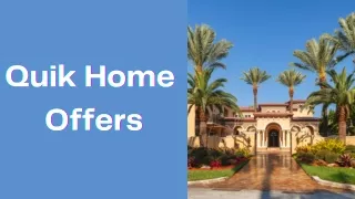 Are Seeking Company Whom You Can Sell House in Florida