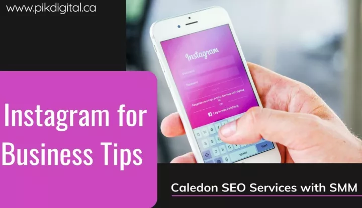 instagram for business tips caledon seo services