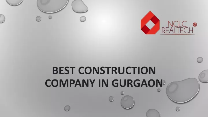 best construction company in gurgaon