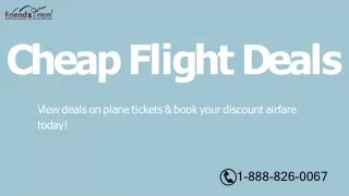 Book Cheap Flight Deals | Low Cost Flights