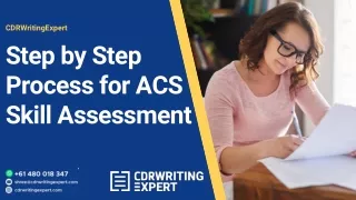 Step by Step Process for ACS Skill Assessment