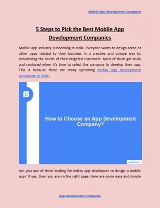 mobile app development companies