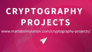 cryptography projects