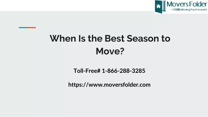 when is the best season to move