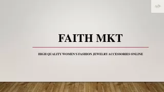 Buy Ladies Quality Accessories Online in USA - Faith MKT