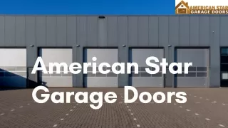 Get the High-Quality Residential Garage Door Installation Services