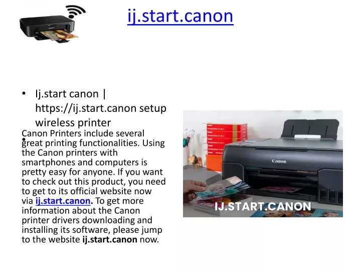 ij start canon