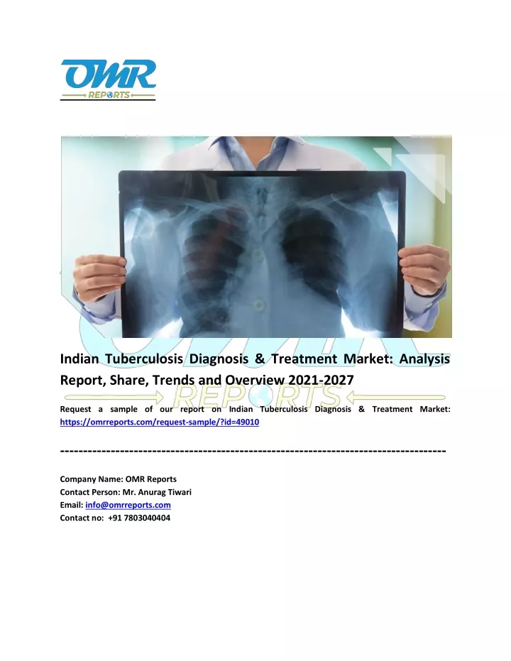 indian tuberculosis diagnosis treatment market