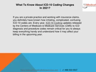 what to know about icd 10 coding changes