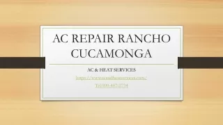 ac repair rancho cucamonga