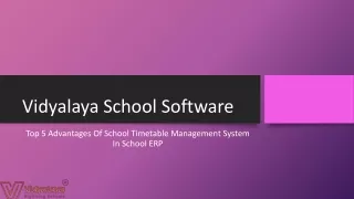 vidyalaya school software