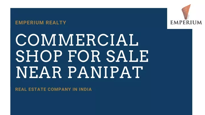 emperium realty commercial shop for sale near