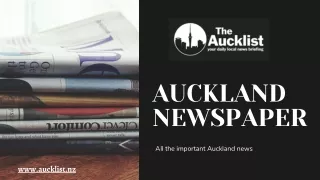 Best Auckland Newspaper | The Aucklist
