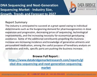 dna sequencing and next generation sequencing