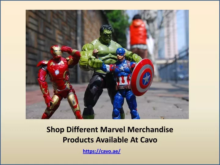 shop different marvel merchandise products