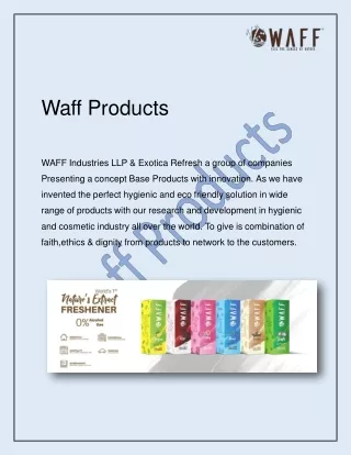 Waff Products