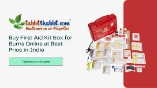 Buy First Aid Box, Items and Kit in India | TabletShablet