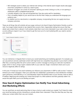 Exactly How To Utilize E-mail Advertising To Improve Your Search Engine Optimiza