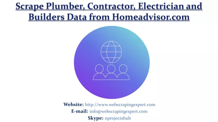 scrape plumber contractor electrician