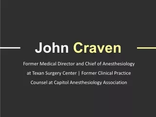 John Craven - A Results-driven Competitor From Austin, Texas