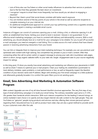 Just How To Wed Search Engine Optimization With Email Advertising As Well As Cat