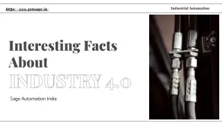 Interesting Facts About Industry 4.0 (PDF)