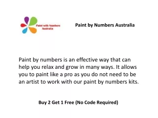 paint by numbers australia