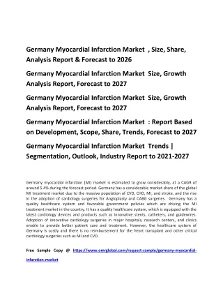 germany myocardial infarction market size share