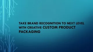 take brand recognition to next level with