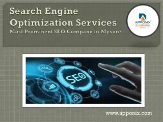 Search Engine Optimization Services ppt