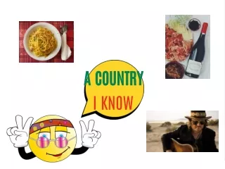 a country i know