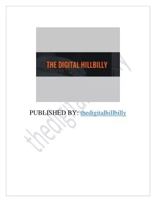 published by thedigitalhillbilly