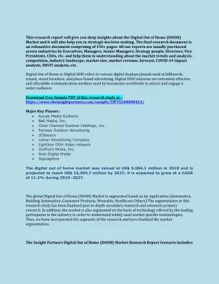this research report will give you deep insights