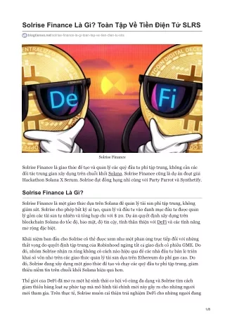 solrise finance l g to n t p v ti n i n t slrs