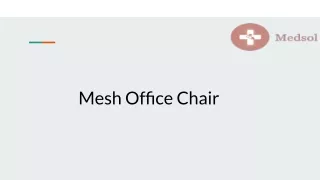 mesh chair