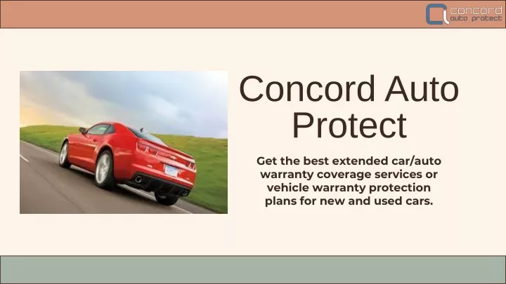 concord auto protect