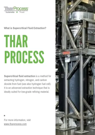 what is supercritical fluid extraction
