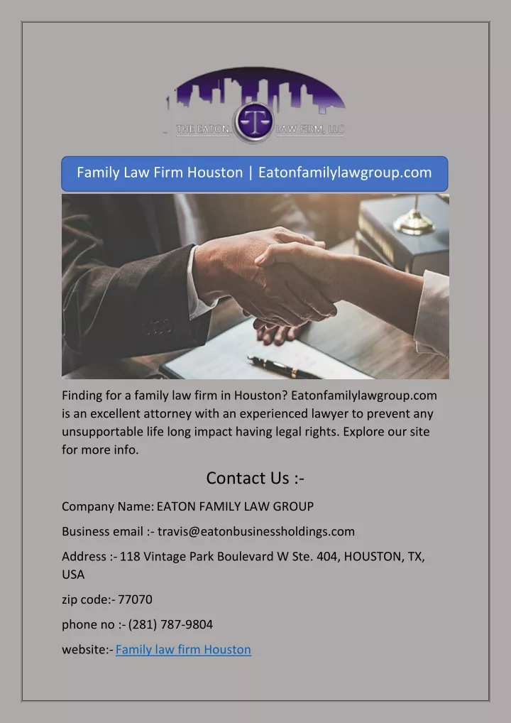 family law firm houston eatonfamilylawgroup com