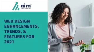 web design enhancements trends features for 2021