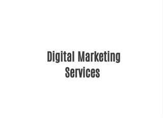 Digital Marketing - To improve your bussiness