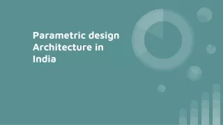 parametric design architects in India