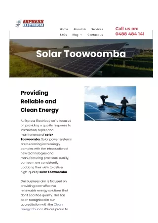 Solar Toowoomba