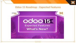 Odoo 15 Roadmap Expected Features
