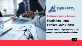 Business Loan Broker Gold Coast