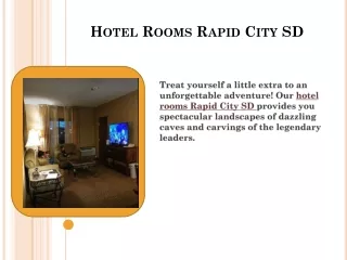 hotel rooms rapid city sd