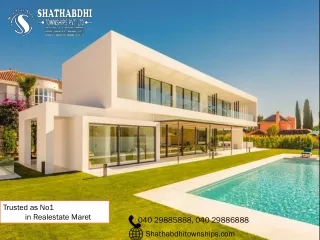Best Real Estate Company in Hyderabad |Shathabdhi Plots for Sale