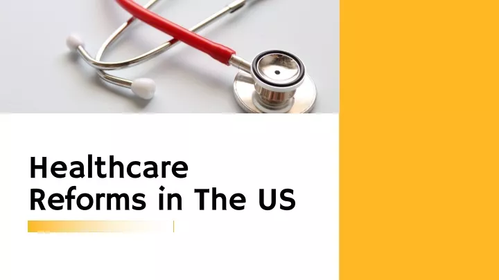 healthcare reforms in the us