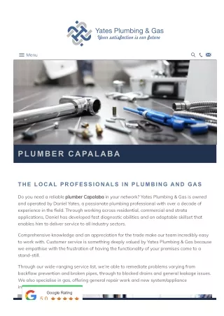 Plumber Capalaba