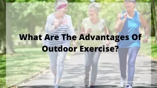 Reasons Why Outdoor Exercise Is Essential | Tasha Ingram Fitness