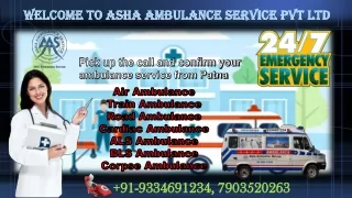 Avail Prepaid Emergency Ambulance Services from Darbhanga to Delhi with ASHA